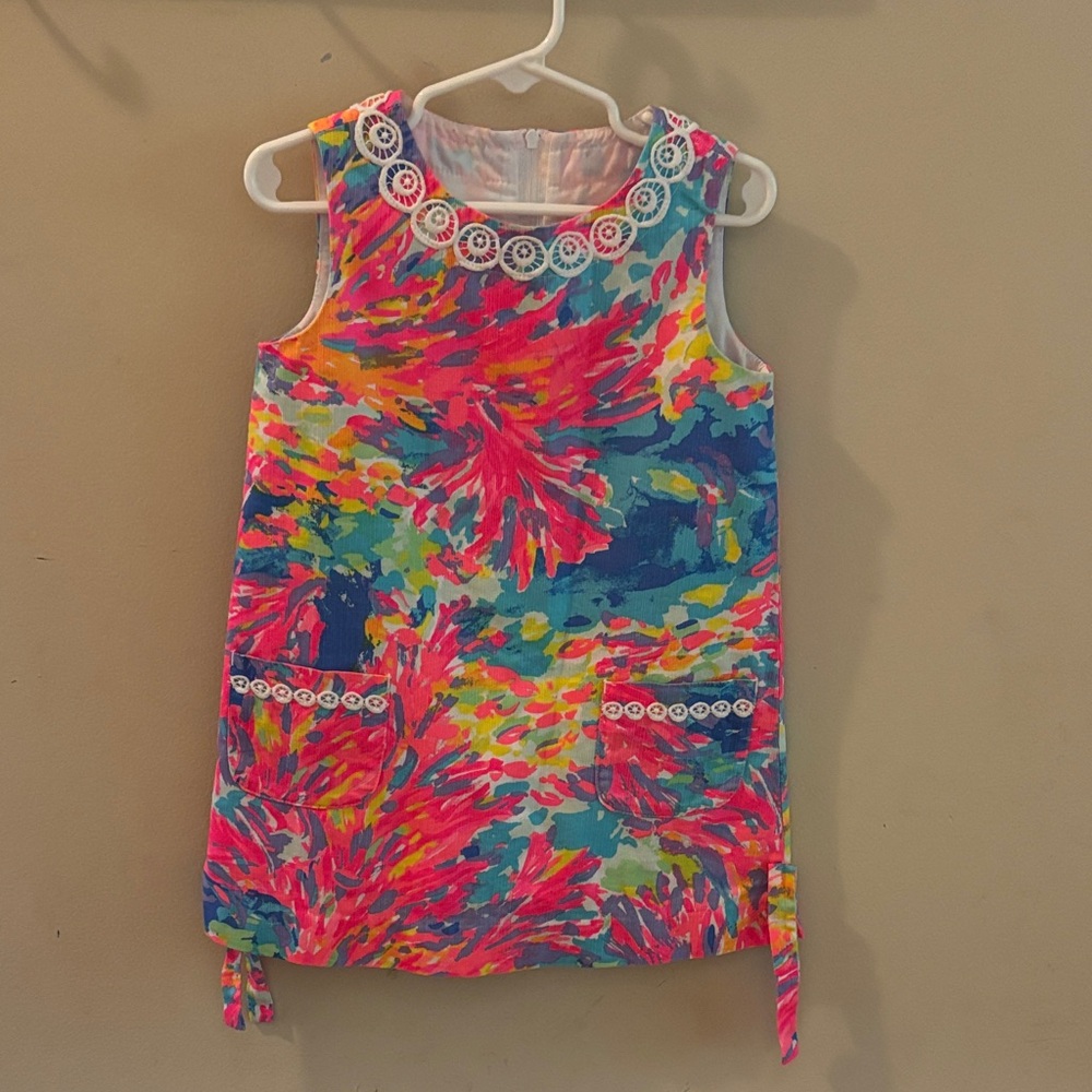 Lilly Pulitzer Pastel Tie-Dye Dress